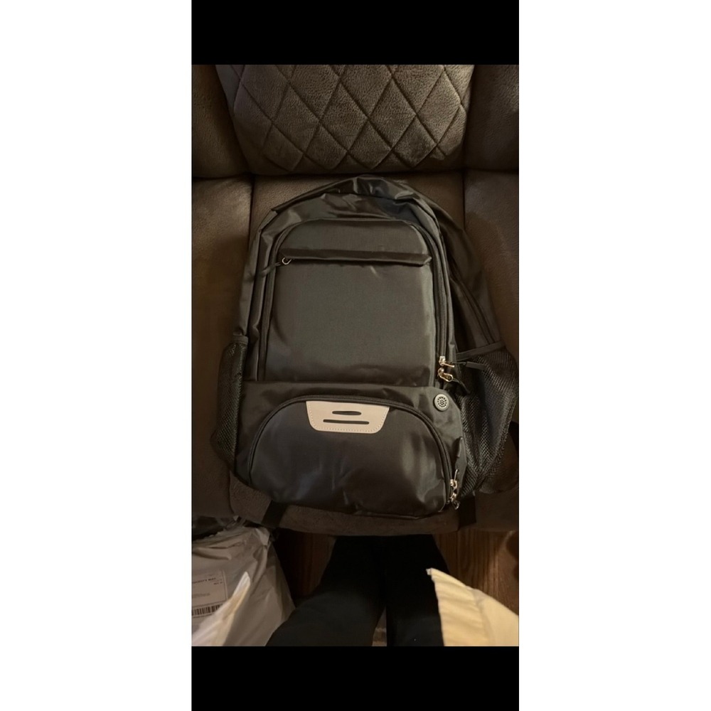 NEW Nylon sports backpack with ball holder and shoe compartment